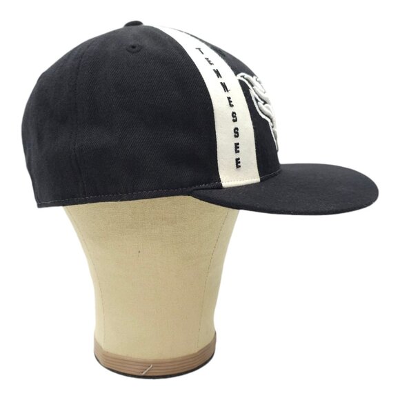 Tennessee Titans NFL Fitted Wool Cap 7 1/4 Mitchell Ness Vintage 00s Trucker Hat - Picture 12 of 14